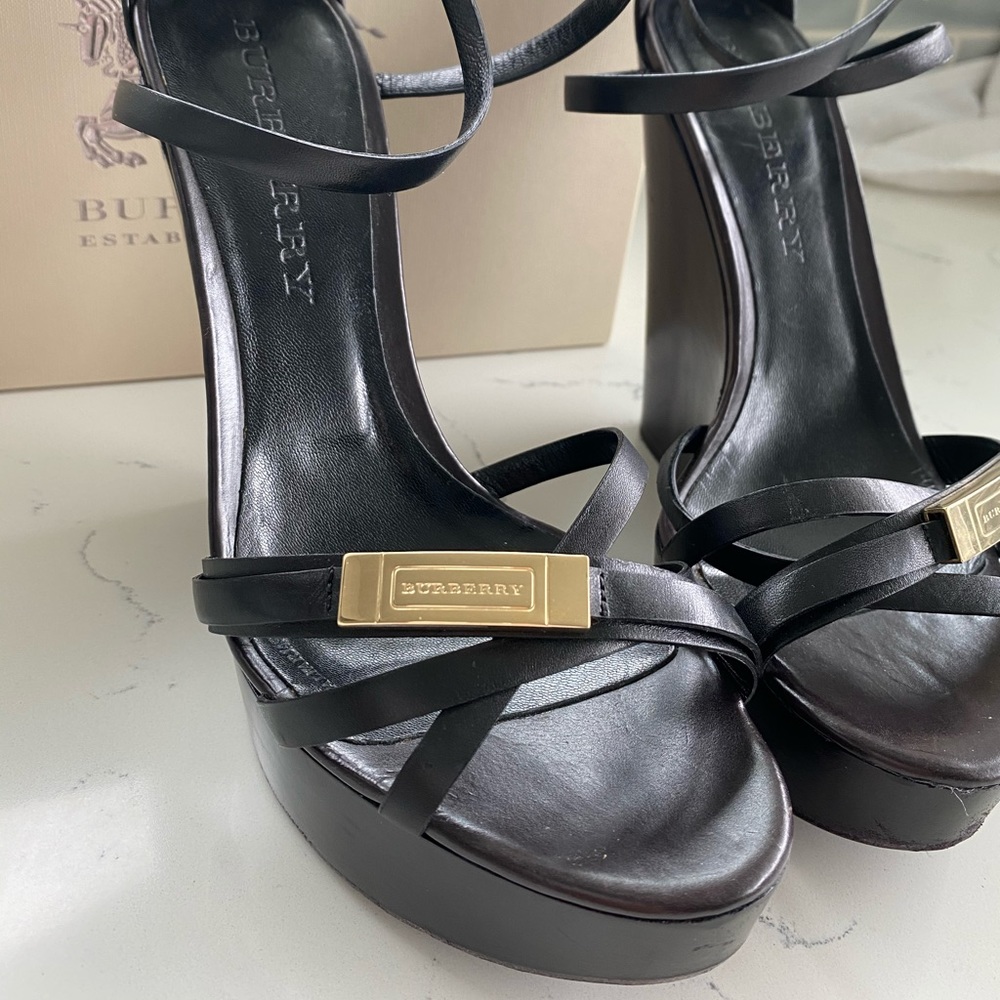 Burberry Platform Wedge - Picture 2 of 9